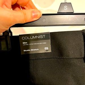 Columnist Slim Low Rise studio fit Stretch!! Favorite pair of Express pants. NWT